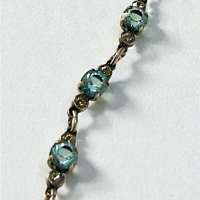 Vintage Topaz Designer Catherine Popesco France Bracelet